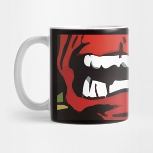 Red Skull Mask Mug